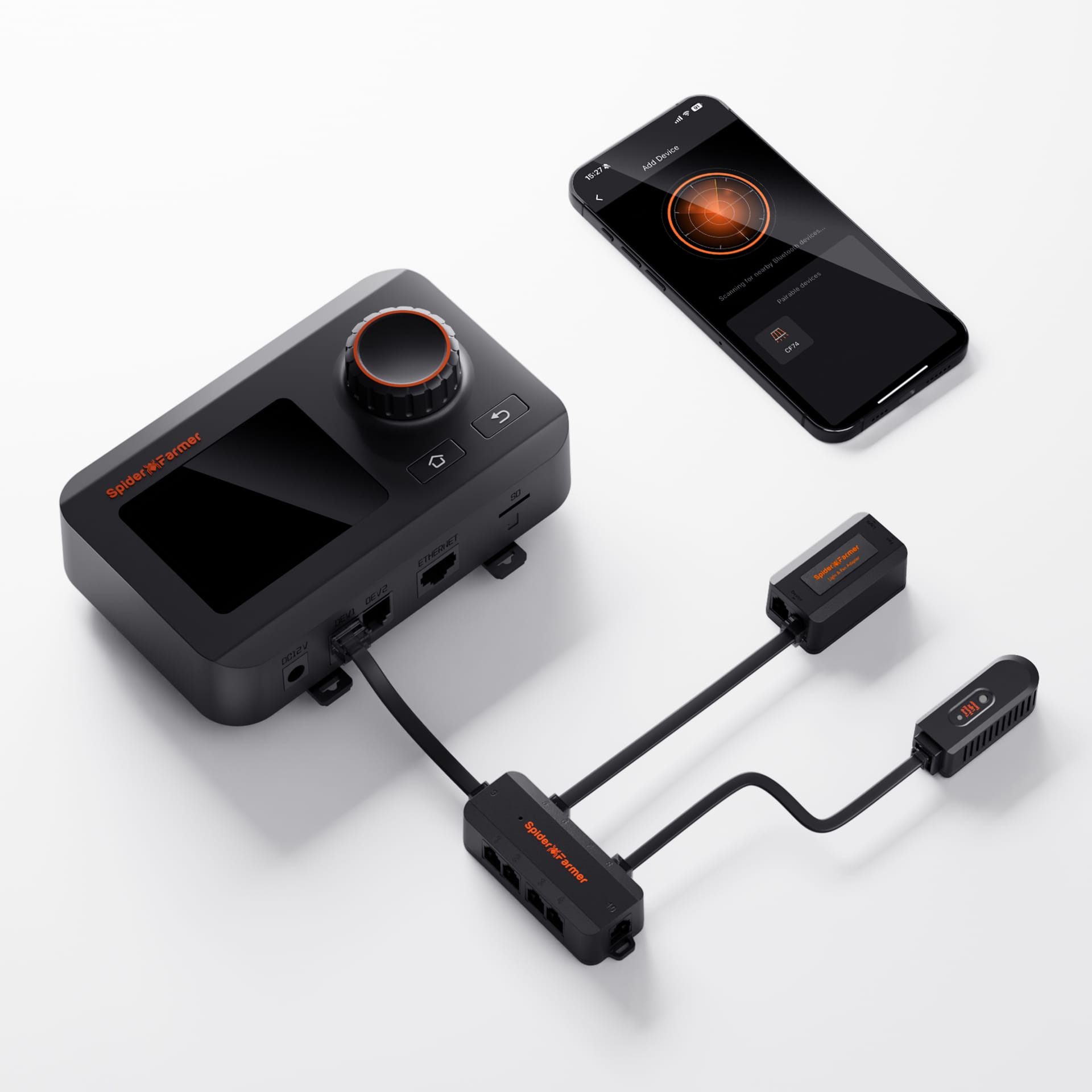 Spider Farmer GGS Smart Climate Controller - Bluetooth/WiFi VPD, Temp & Humidity