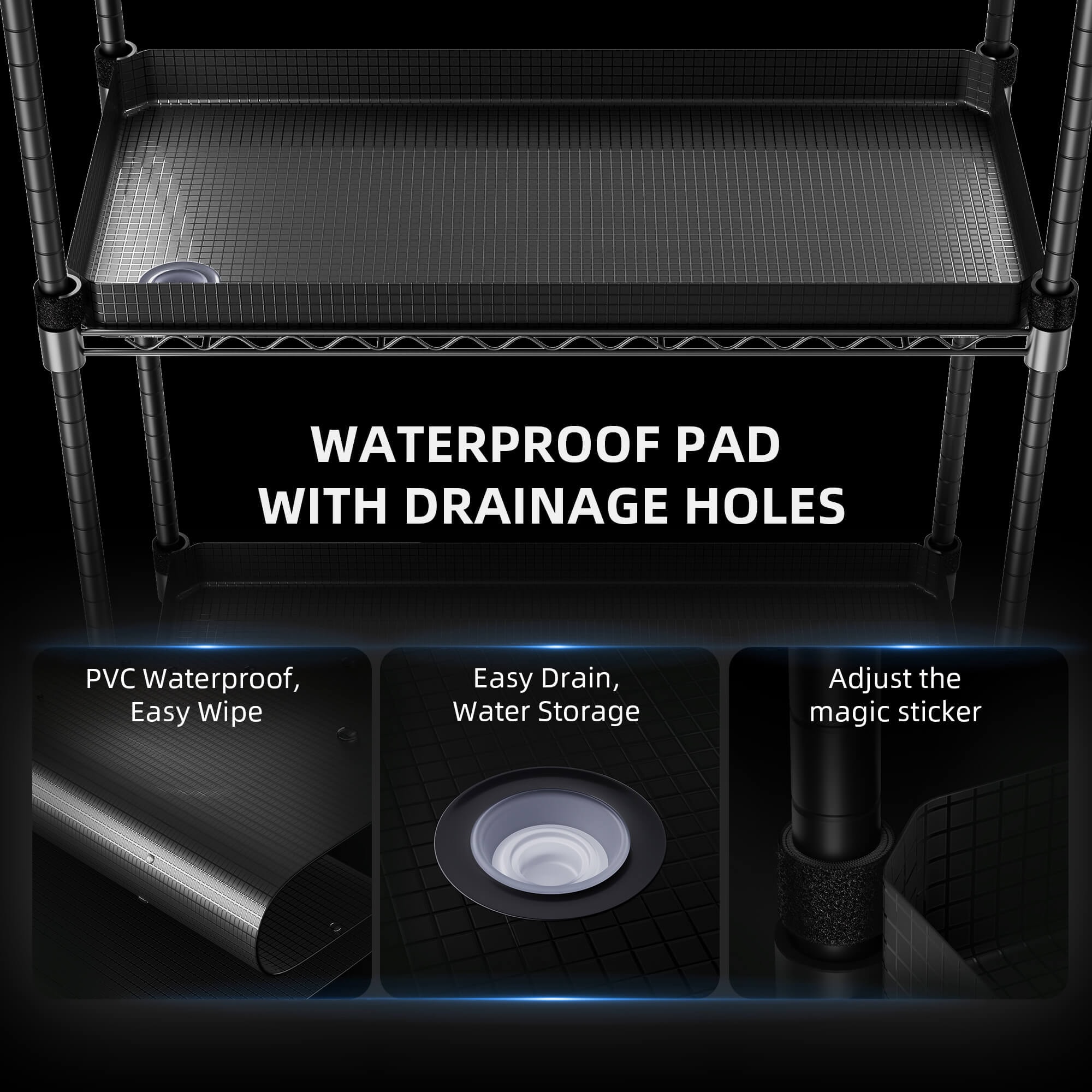 Spider Farmer stalak za biljke s 4 police 108W - kompaktna postaja za razmnožavanje - 10