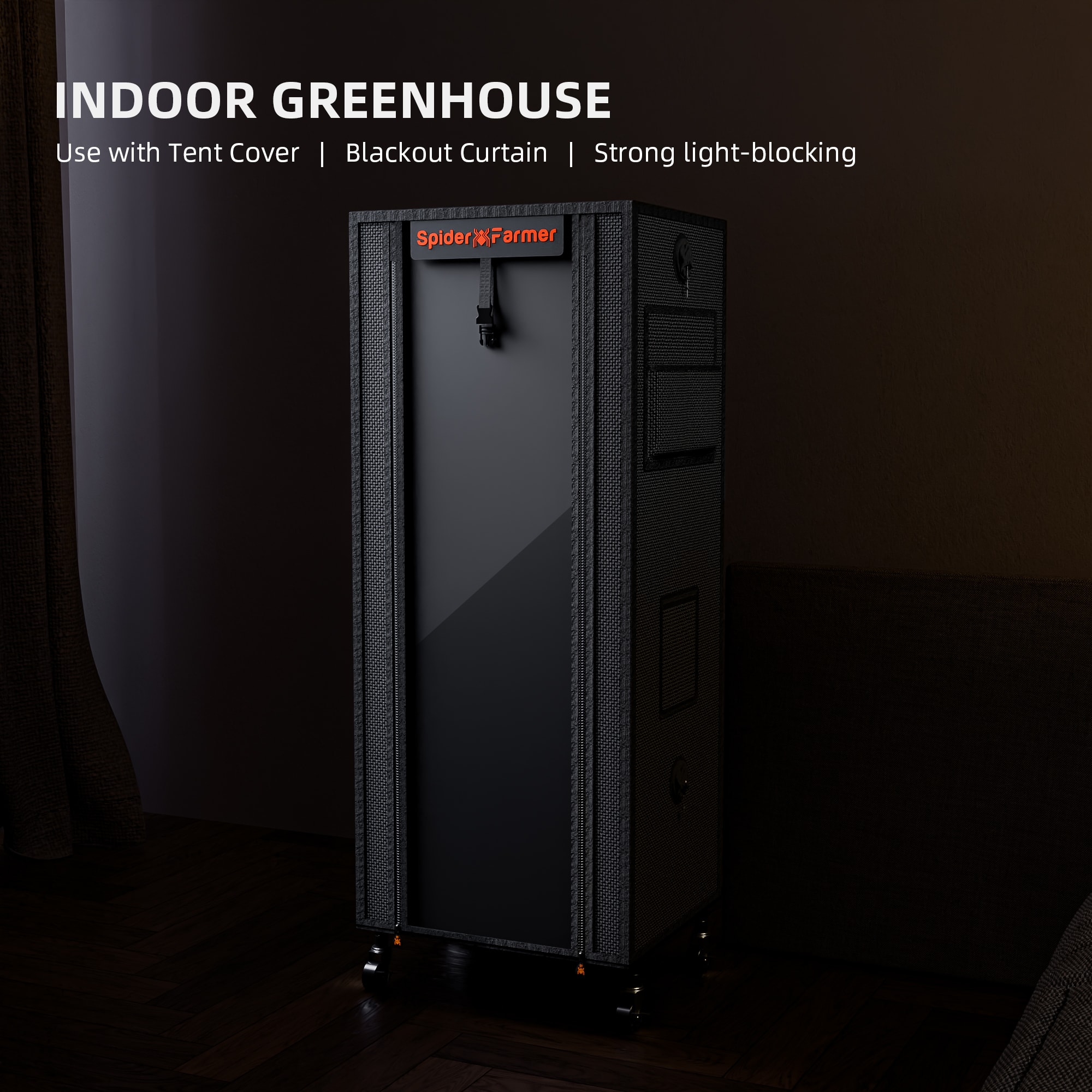 Spider Farmer 54W 4-tasoinen kasviteline, jossa on kasvulamput - Ihanteellinen sisäkasveille - 3